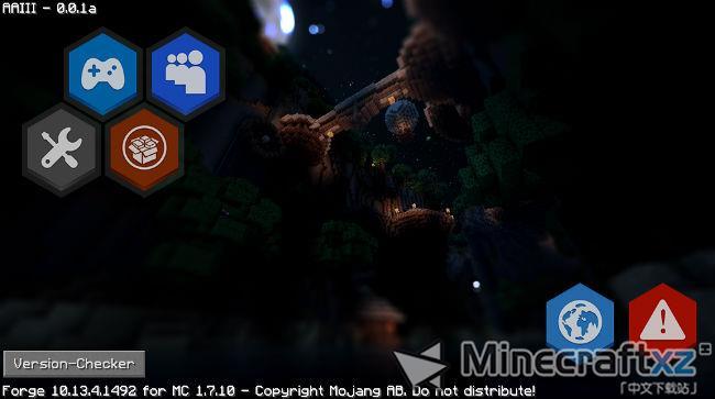自定义主菜单Mod 1.11.2 / 1.10.2 / 1.8.9 / 1.7.10-14