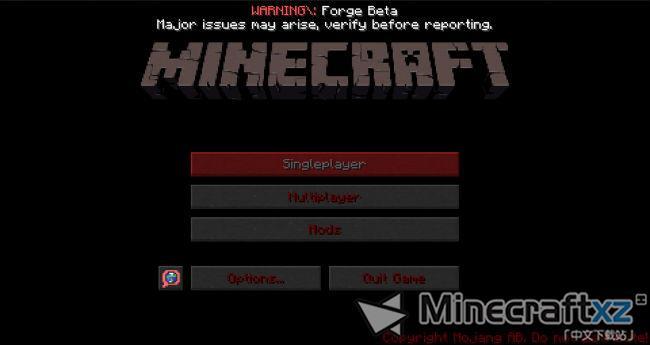 自定义主菜单Mod 1.11.2 / 1.10.2 / 1.8.9 / 1.7.10-4
