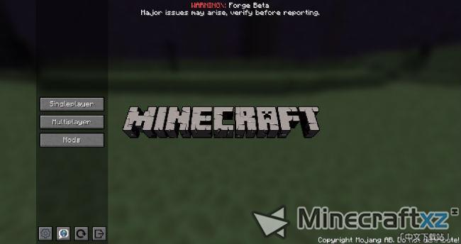 自定义主菜单Mod 1.11.2 / 1.10.2 / 1.8.9 / 1.7.10-6